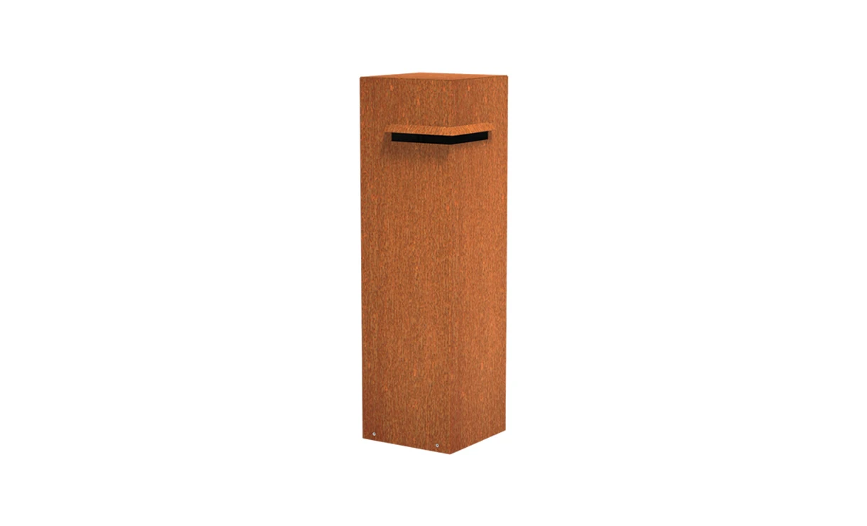 Cortenstaal Brievenbus Ivar 35 X 35 X 120 Cm 3 Cortenstaal Brievenbus Ivar 35 X 35 X 120 Cm