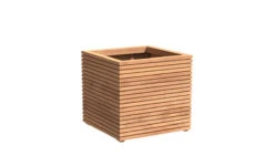 Plantenbak Hardhout 80x80x75 Cm Malaga Adezz