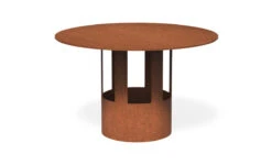 Regenkap Kachelpijp Cortenstaal Ø154 Mm