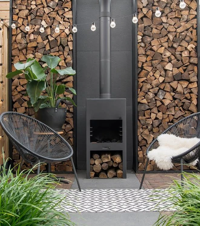 Tuinhaard Stig Zwart 5 Tuinhaard Stig Zwart - Afbeelding 3