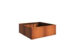 Plantenbak Cortenstaal 80x80x40 Cm Adezz
