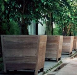 Plantenbak Hardhout 55x55x71 Cm Tap Adezz -Winkels Voor Tuin- En Buitenuitrusting FPV2g1VBooJs8lrUe8gHnmDvElkqsNS7I5JjECLE