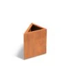 Cortenstaal Plantenbak Triangle 60 X 60 X 60 Cm