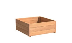 Plantenbak Hardhout 100x100x43 Cm Carrez Adezz
