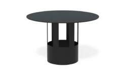 Regenkap Kachelpijp Zwart Staal Ø154 Mm