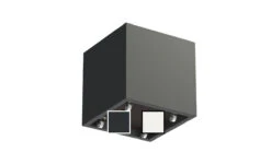 Polyester Plantenbak Met Wielen 80x80x80 Cm Adezz