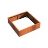 Plantenbak Cortenstaal 140x140x40 Cm Zonder Bodem