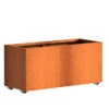 Plantenbak Cortenstaal Op Wielen 120x50x50 Cm -Winkels Voor Tuin- En Buitenuitrusting RRJaqnChmrWmie92kgHPMv9pJeiFvp7YSB7dm30I