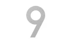RVS Huisnummer 9