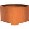Plantenbak Cortenstaal Rond 150x80 Cm Adezz Op Poten