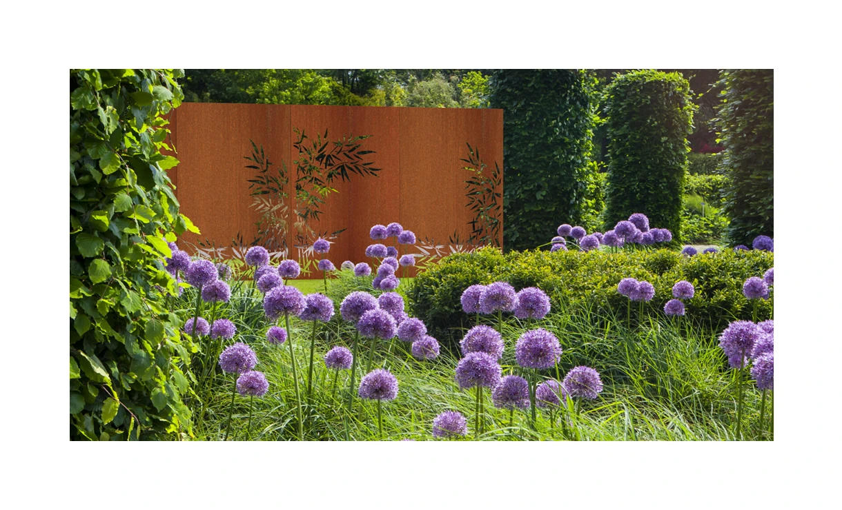 Tuinpaneel Corten Paardenbloem CPN5 4 Tuinpaneel Corten Paardenbloem CPN5 - Afbeelding 2