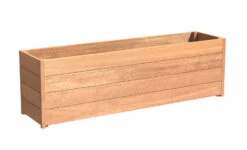 Plantenbak Hardhout 200x50x57 Cm Carrez Adezz