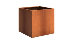 Plantenbak Cortenstaal 100x100x100 Cm Adezz