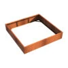 Plantenbak Cortenstaal 200x200x40 Cm Zonder Bodem