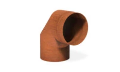 Kachelpijp Cortenstaal Bocht 90° Ø200 Mm