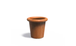 Plantenbak Cortenstaal Tube 80 X 75 Cm Adezz