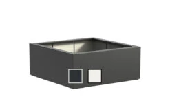 Polyester Plantenbak 120x120x60 Cm Adezz