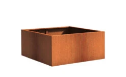 Plantenbak Cortenstaal 120x120x80 Cm Adezz