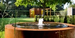 Cortenstaal Watertafel Rond - 120 X 40 Cm -Winkels Voor Tuin- En Buitenuitrusting glvMwvcxha8GdgaFX5pfULuiP6Wb2eGCaSAdRDYI