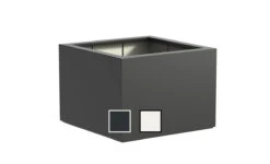 Polyester Plantenbak 100x100x80 Cm Adezz
