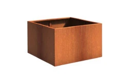 Plantenbak Cortenstaal 100x100x80 Cm Adezz