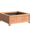 Plantenbak Hardhout 120x120x60 Cm Valencia Adezz
