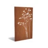 Tuinpaneel Corten Bloesem CPN7