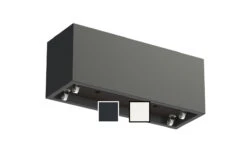 Polyester Plantenbak Met Wielen 150x50x50 Cm Adezz