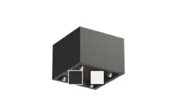 Polyester Plantenbak Met Wielen 80x80x60 Cm Adezz