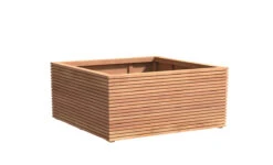 Plantenbak Hardhout 120x120x75 Cm Malaga Adezz