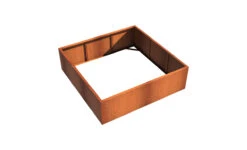 Plantenbak Cortenstaal 200x200x60 Cm Zonder Bodem